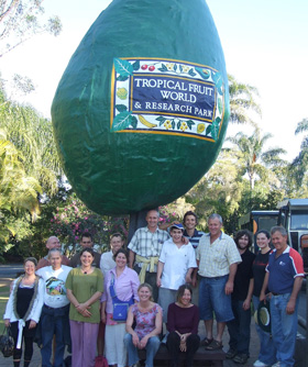 Daleys Staff at Tropical Fruit World