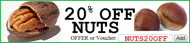 20% OFF NUTS